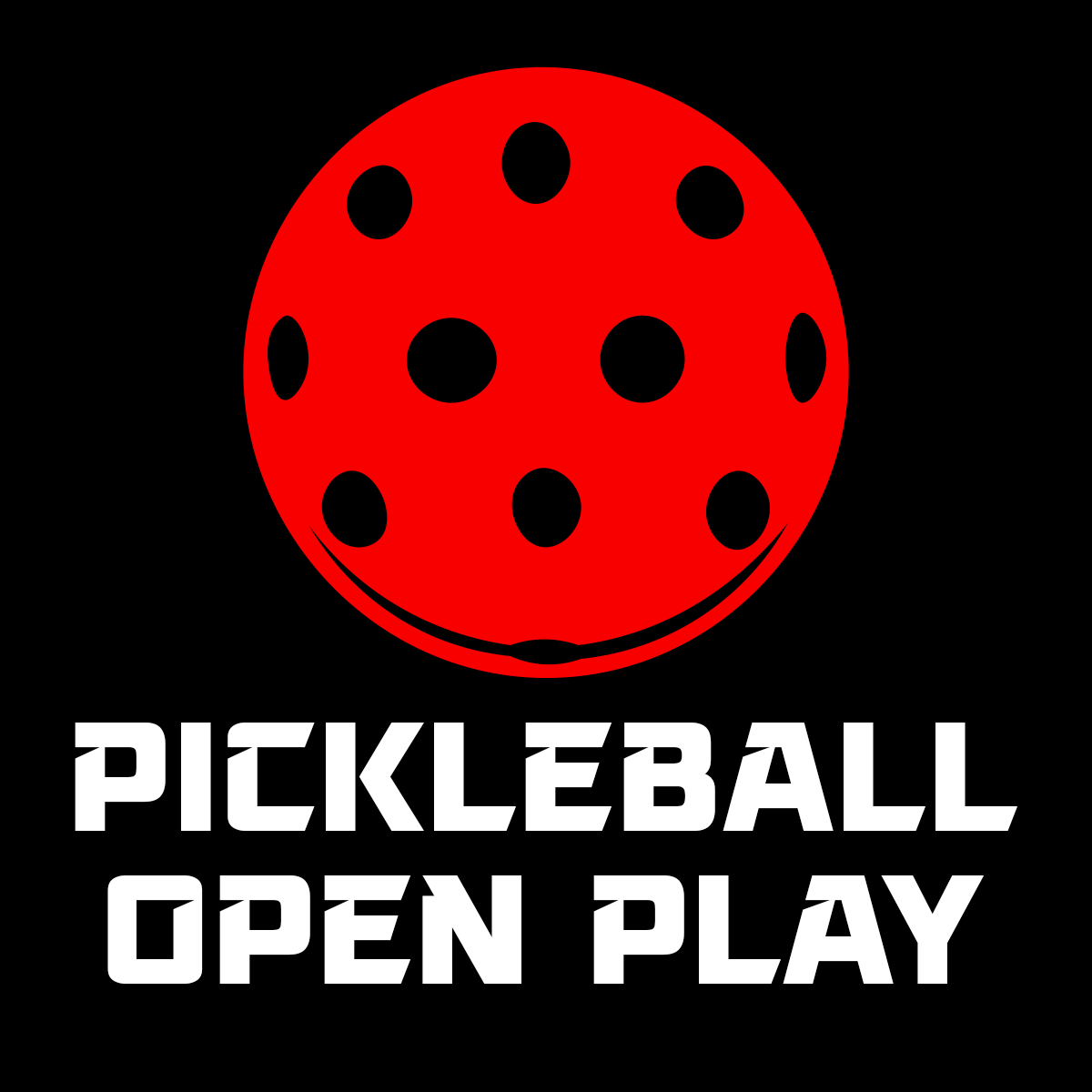 PICKLEBALL OPEN PLAY